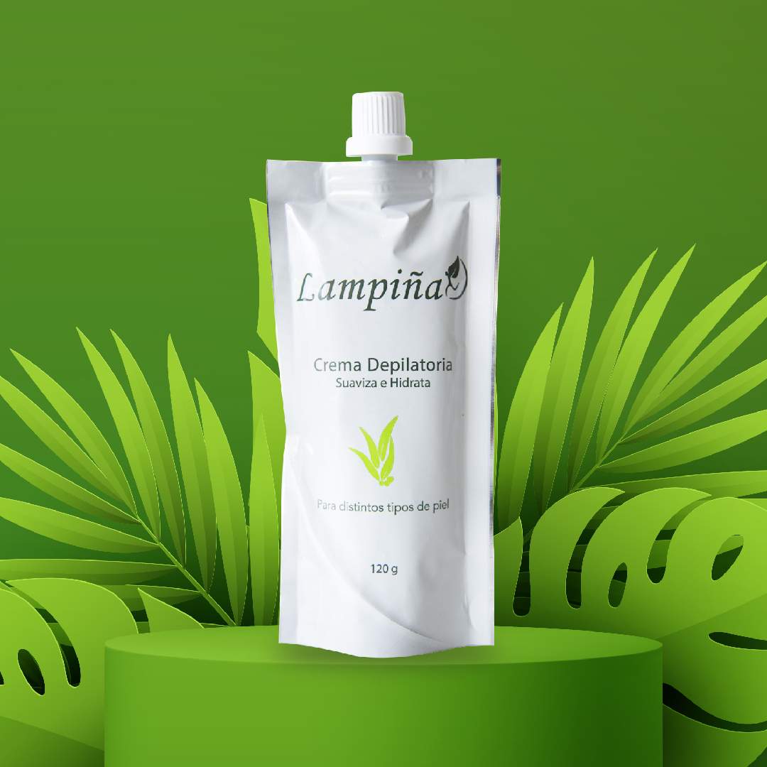 Crema Depiladora Corporal Lampiña 120gr