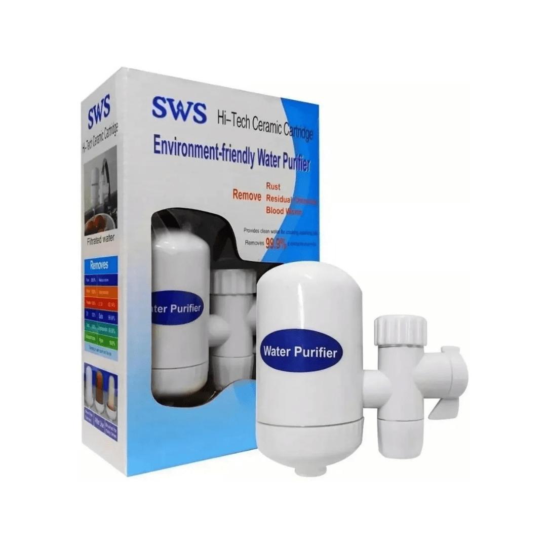 Filtro purificador de agua para caño