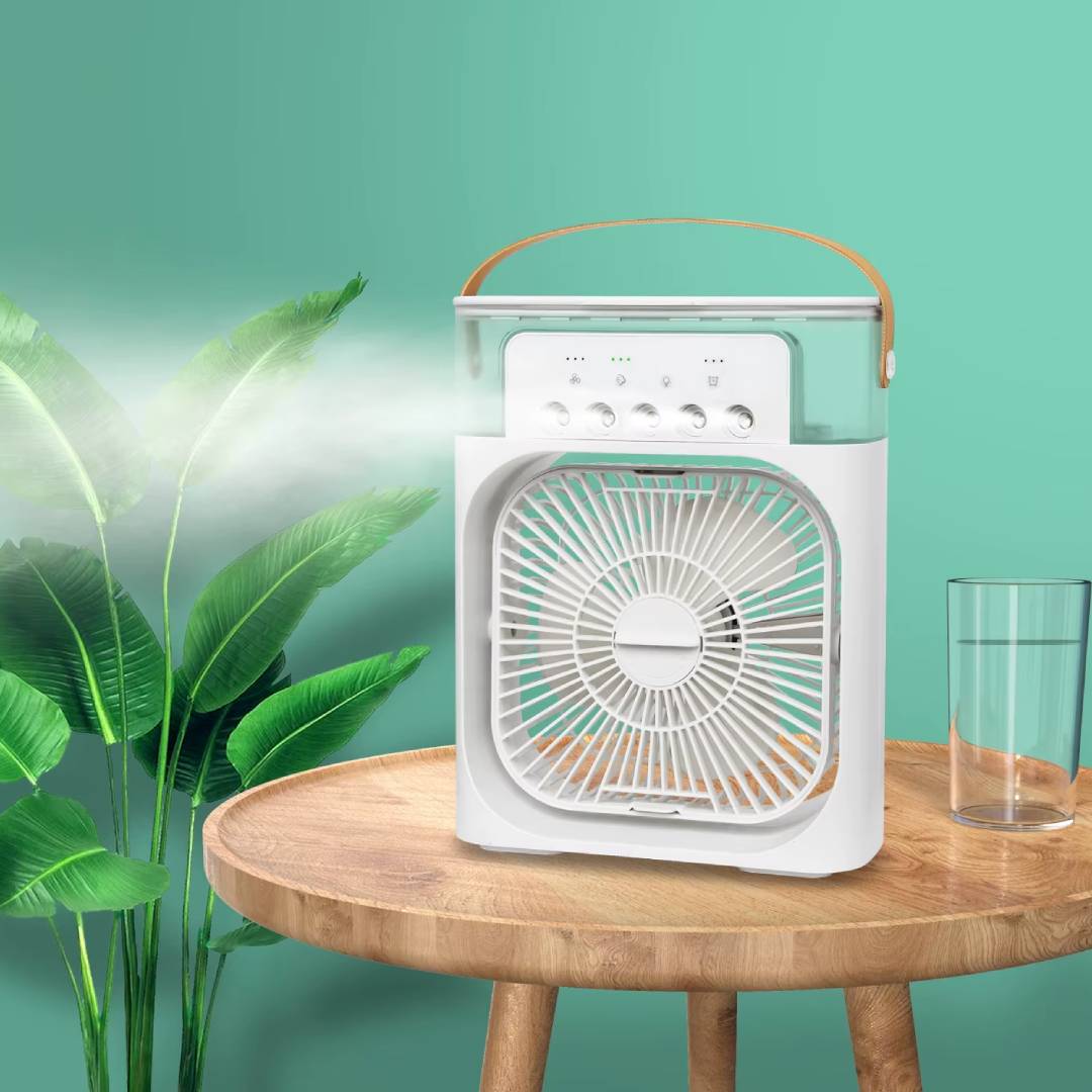 Mini ventilador humificador