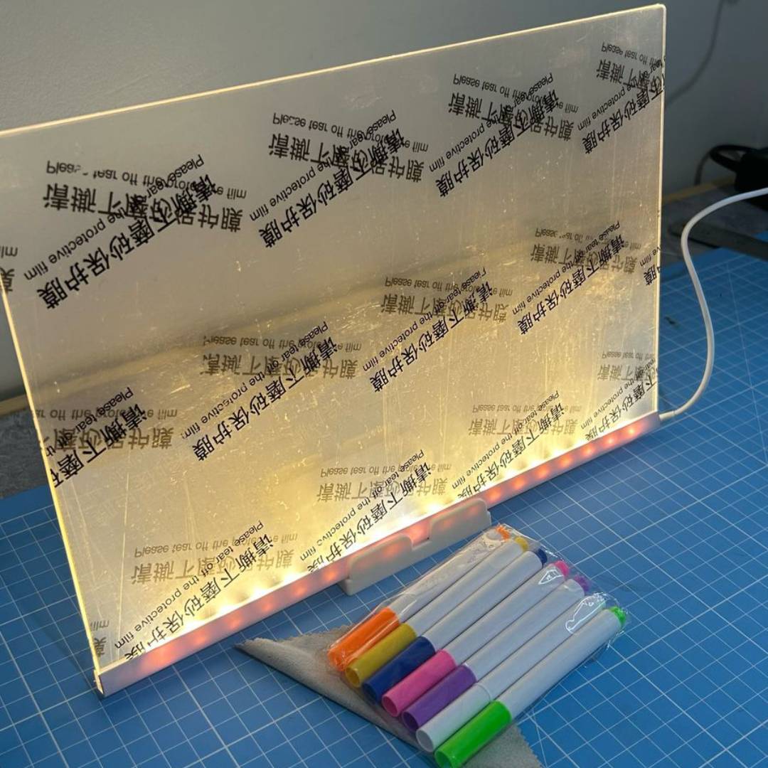 Tablero Mágico con Luz Led para Niños