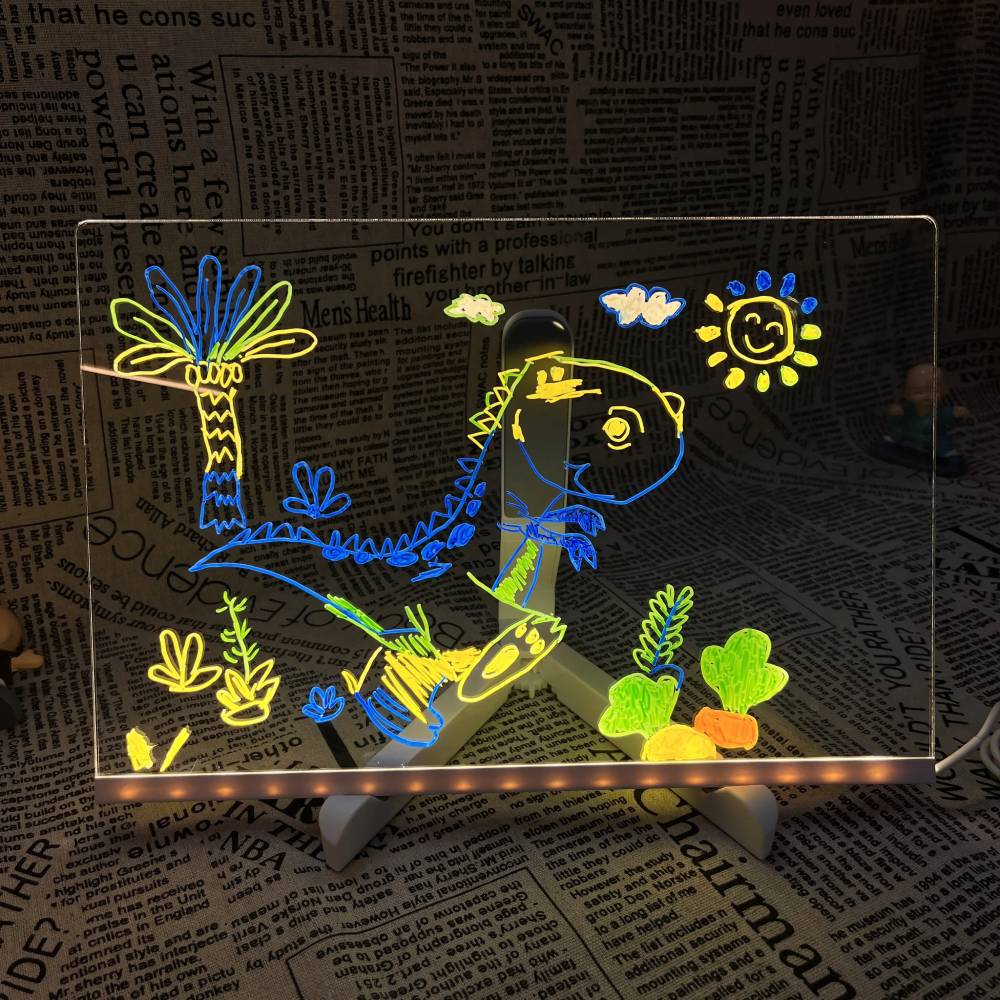 Tablero Mágico con Luz Led para Niños