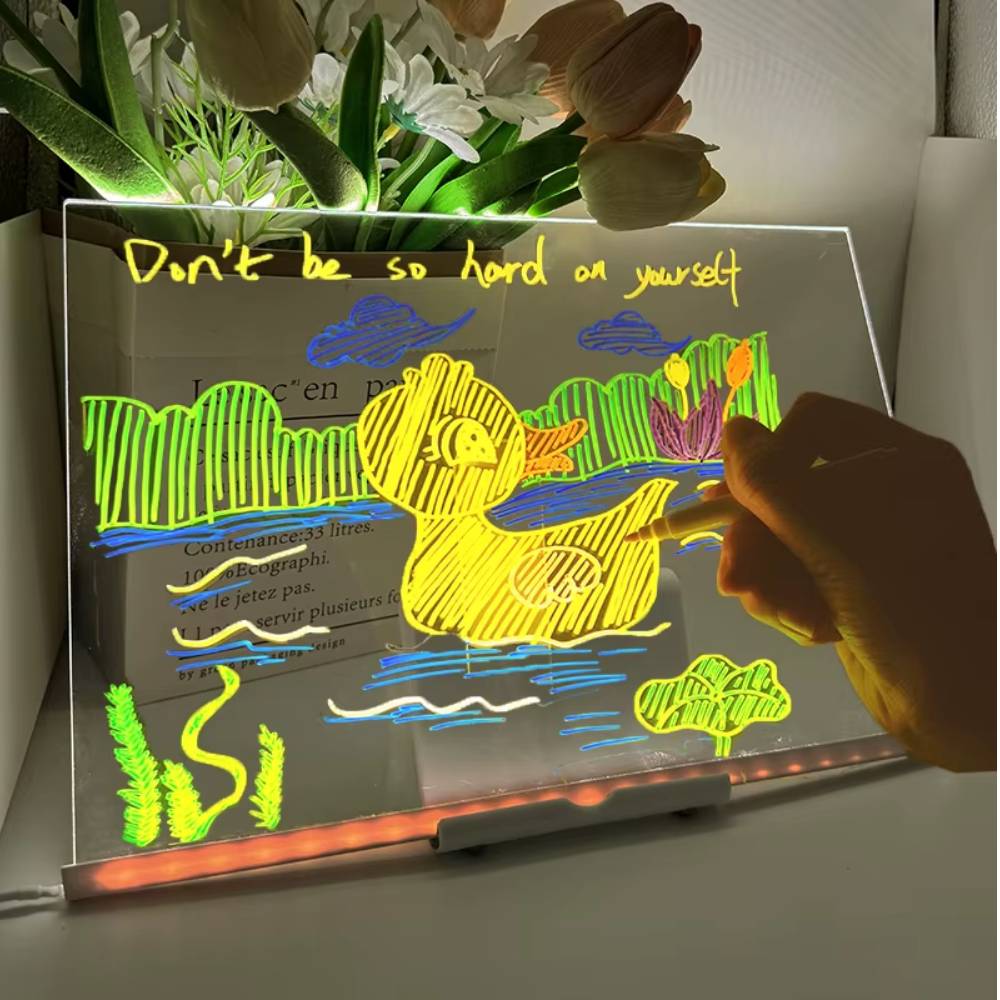Tablero Mágico con Luz Led para Niños