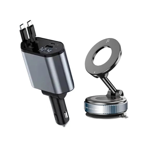 Cargador VOLTA 4 en 1 + Soporte Magnético para Celular