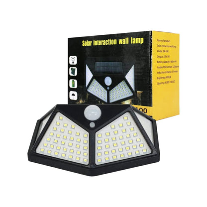 Lámpara LED solar de pared - Luz fría