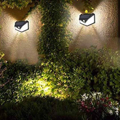 Lámpara LED solar de pared - Luz fría