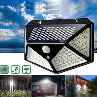 Lámpara LED solar de pared - Luz fría