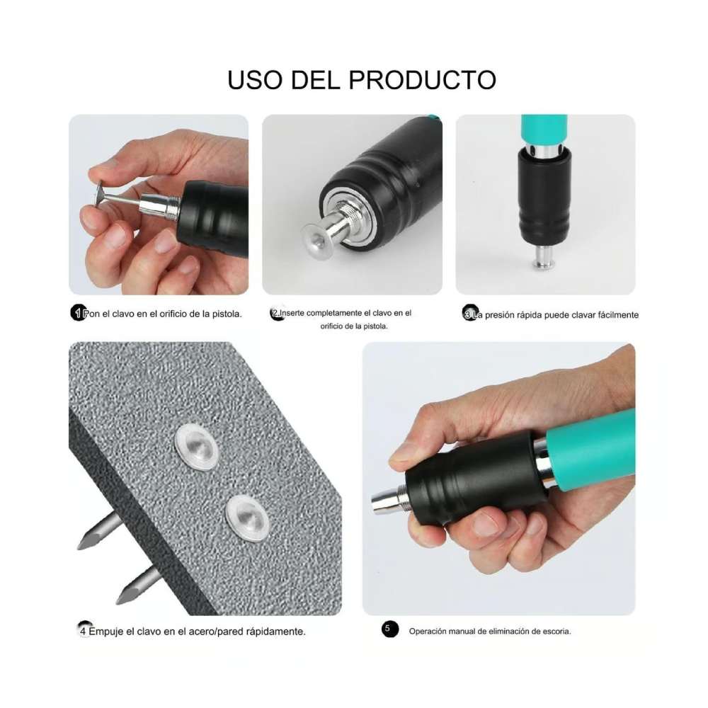 Pistola Portátil de Fijación