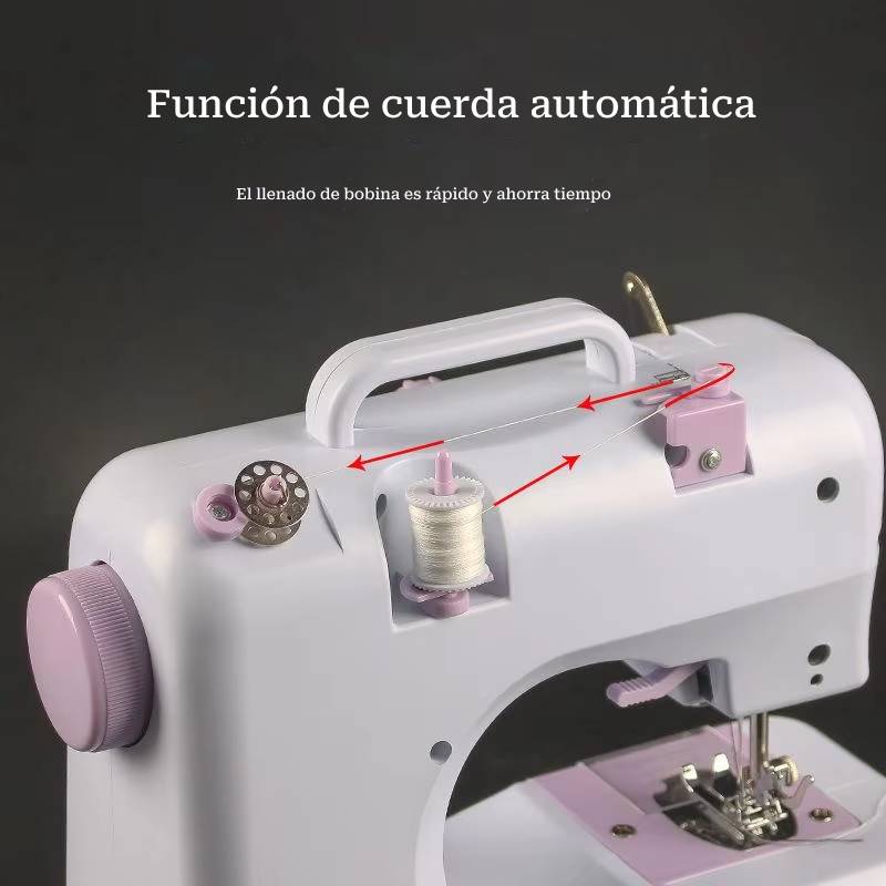 Mini máquina de coser portátil