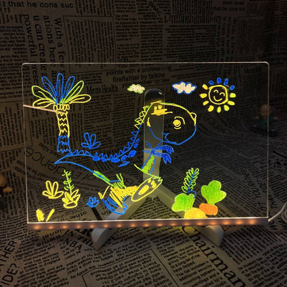 Tablero Mágico con Luz Led para Niños